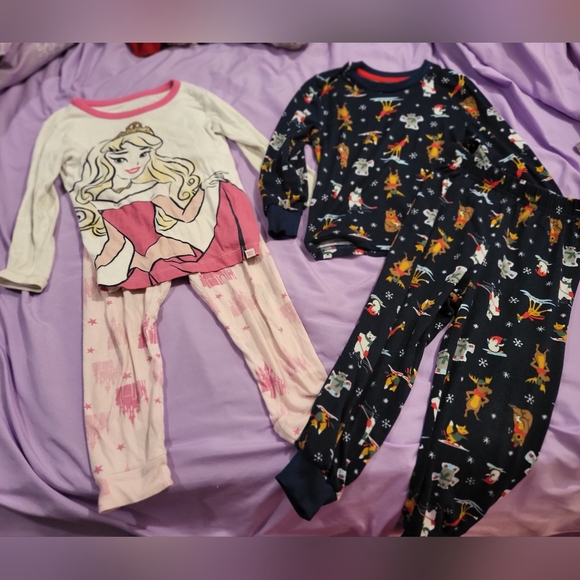 Girl's Pyjamas Lot Size 2 - Picture 4 of 8